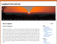 Tablet Screenshot of logspark.com